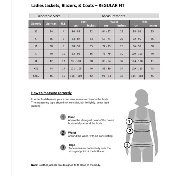 NWT Mauritius Womens Lambskin Jacket - Picture 11 of 11